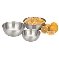 Saladier inox brosse - IBILI - diametre 14 cm - contenance 0,60 l - compatible lave-vaisselle