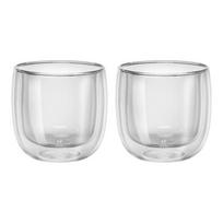 Verre double paroi - ZWILLING - Thé - 240ml - Transparent - 2 pièces skaidri