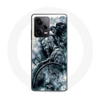 Maniacase dėklas Xiaomi Redmi Note 12 Pro 5G vikings ragnar lothbrok skydas varna