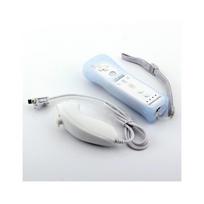 „Wii Motion Plus“ valdiklis + „Nunchuck“ + dėklas, suderinamas su „Nintendo Wii“. balta