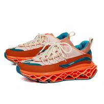 spring new fashion thick soles increase tide shoes men's casual shoes Fashion week show shoes Student sports running shoes 39