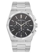 Mathey-Tissot Zeus Chrono Stainless Steel Black Dial Quartz H118CHAN Men's Watch juoda