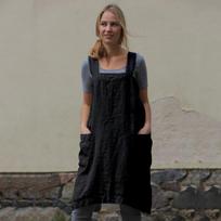 Loose Long Apron Solid Color Simple Homewear 5XL