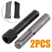 2Pcs 1/4\'' Hex Shank SDS Screwdriver Holder Drill Bit Adaptor Magnetic Converter