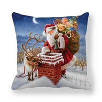 Christmas Ornament Pillowcase Xmas Gifts Christmas Cushion Cover Merry Christmas Decorations For Home Matches the image