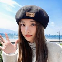 Solid Color Berets Fashion Artist Painter Cap Korean Octagonal Caps Cotton Breathable M Adjustable 54-58CM