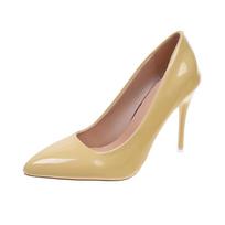 Mada Moterų Kulnas Aukštakulniai Vyrams Laiveliai Moteriški Žemi Batai Super Stiletto Elegantiški Vakarėlio Sandalai Vestuvinės Suknelės Biuro Loferiai Juodi 35 šviesiai geltonos spalvos
