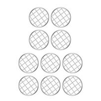 1 Set Flower Jar Lid High  Durability Rust-proof Metal Floral Insert Canning Grids Mason Jar Lid Accessories for Home
