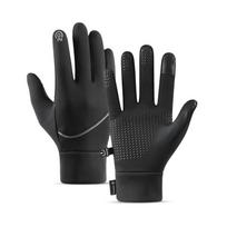 Winter Warm Thickened Gloves Full Finger Unisex Mittens for Outdoor Sports Motorcycle Skiing Cycling Waterproof Windproof Gloves XL juoda