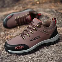Fashion Outdoor Men Treking Shoes Breathable Climbing Hiking Sneakers Men Trainers Comfortable Walking Casual Shoes Men Camping Shoes 38 ruda