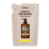 KUNDAL Honey & Macadamia Nature Shampoo Ylang Ylang  Refill 400ml 1 PCS