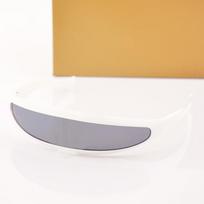 Vogue Lenses Protection New Stylish Cool Robot Sunglasses Personality Laser 01 beige