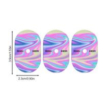 Air Nozzle Stickers 3pcs Road Bike Valve Decal Set Bike Decals Water-Resistant Suitable For Mountain Bike Bicycle Folding pink