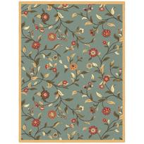 Elegant European Style Floral Area Rugs Non-slip Area Rug Machine Washable Carpet for Bathroom Kitchen Outdoor  Indoor Decor 40X60cm-16x24in