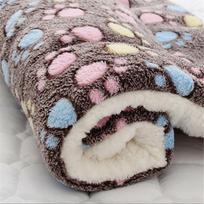 Dog Mat Cat Sleeping Mat Winter Pet Kennel Winter Teddy Thickened Blanket Dog Cage Mat Quilt Autumn and Winter Styles