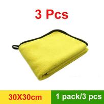 3/5/10Pcs Car Wash Microfiber Towel 30x30/60CM Car Cleaning Drying Cloth Hemming Car Care Cloth Detailing Car Wash Towel