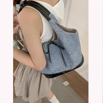 Women's Bags New Canvas Bag Fashion Tote Bags Niche Korean Style Leisure Versatile High Capacity Axillary Bag Trend Shoulder Bag beige