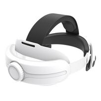 Naujas galvos dirželis, skirtas Meta Quest 3/Quest 3S Reguliuojamas Elite dirželis, skirtas Oculus Quest 3S/3 priedams VR ausinių dirželio keitimas balta