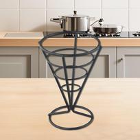 Wire Basket Traškučių krepšelis Kūrybinis gruzdintų bulvyčių krepšelis 5# gray