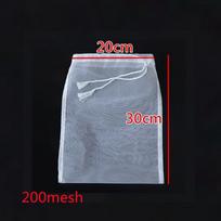 3 bags Nut Milk Bag Commercial Reusable Almond Milk Bag Strainer Fine Mesh Nylon Cheesecloth Cold Brew Coffee Filter 300 mesh