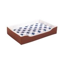 Four-season Universal Kennel Mat Separated Pet Kennel Dog Bed Dog Mat Kennel Winter Warm Dog Kennel Removable and Washable Pet Kennel 105cm*66cm*20cm white
