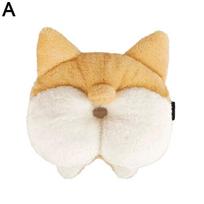 Corgi Butt Shaped Tissue Box Cover Adorable Paper Plush Fun Organizer For Car Creative Cute Home Drawer Box Decorative Ornaments beige