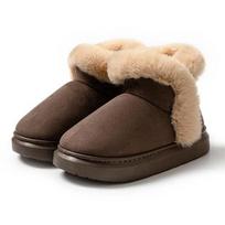 Madingi moteriški žieminiai šilti sniego batai 2024 m. Vandeniui atsparūs neslystantys medvilniniai moteriški paminkštinti sutvirtinti platforminiai ankle boots 40-41 chaki