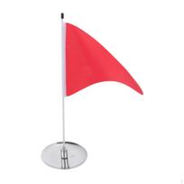 Golf Practice Putting Cup Hole Plate Flagstick Accessories Portable Holder Putter red