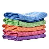 1/5Pcs Rag Cleaning Clothes 30*40cm Streak-Free Lint-Free Polishing Reusable Durable Fish Scale 30*40cm įvairiaspalvis
