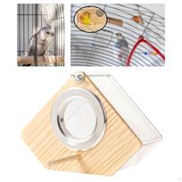 Bird Cage Accessories, Parakeet Nesting Area, Transparent House for Budgies irregular