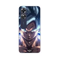 Coque Oppo A17 Dragon Ball Z GOKU Ultra instinct face énervé Maniacase