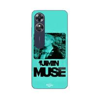 Oppo A17 Album 2024 Case MUSE Jimin BTS Maniacase juoda