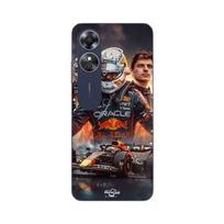 Coque Oppo A17 Max Verstappen F1 art wallpaper Maniacase juoda