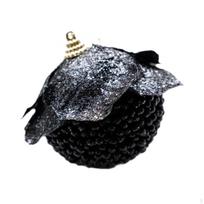 Christmas Ball Charm Pendants Foam Balls Shatterproof Glitter Xmas Tree Decor Style D