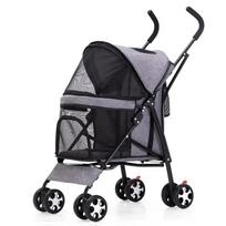 Pet Trolley Foldable Go Out Dog Cart Cat Bag Breathable Pet Scooter