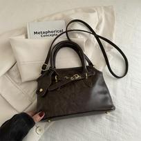 Retro Large-Capacity Bag Women'S Autumn Tide Design Messenger Bag Simple Shoulder Portable Tote Bag