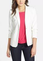New Designer Party White Lambskin Formal Leather Stylish Handmade Blazer Women S balta