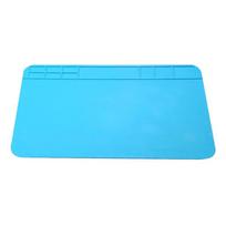 Repair Pad Silicone Waterproof Motherboard Electronic Equipment Repair Board Multi Component Placement Heat Insulation Pad mėlyna