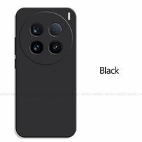 For Vivo X100 Ultra Case Vivo X100 Ultra Cover Shockproof Liquid Silicone Protective Phone Back Cover Vivo X100 Ultra Vivo X100 Ultra juoda