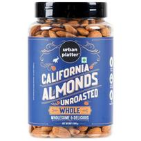 Urban Platter Raw California Almonds, 500g (Rich in Fibre | Rich in Protein)