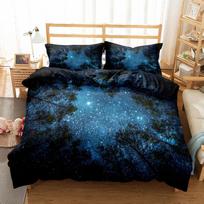 Maple Woods 3D Duvet Cover Set UK Single Double Queen US Twin Full King Size Bed Linen Set 140x210cm
