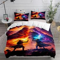 Sword Art Duvet Cover Set UK Single Double King US Twin Full Queen Size Anime Bed Linen Set 70x133cm 2pcs