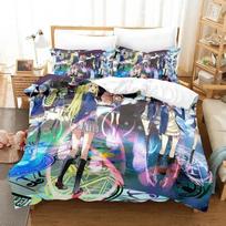 Yamada-kun and the Seven Witches Bedding Set Cartoon Anime three-piece set Adult Kid Bedroom Duvet cover Sets 3D Kawaii Girls 70x133cm 2pcs