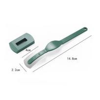 Plastic Bread Lame Tool Bakery Scraper Bread Knife/Slicer/Cutter Dough Breads Scoring Lame with Blades Baguette Arc Curved Knife žalia