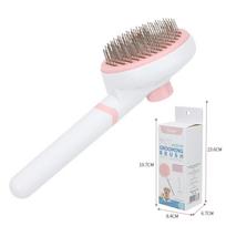 Automatinės naminių gyvūnėlių plaukų šalinimo šukos katėms ir šunims 97201 white