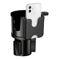 Cup Holder Extender Mobile Phone Holder Automotive Drink Holder 2 In 1 Non-Slip Vehicle Mounted Insert Accessories For Auto juoda