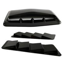 Vehicle Air Flow Intake Bonnet Hood Scoop Covers Gloss Black Auto Vents Decoration Car Exterior Hood Fender Trims Accessories CHINA