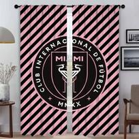 MiamiS Blackout Curtain for Room 2 Panel Home Interior Curtains for Camera Halloween Decoration Partition Shades Living Kitchen W50xH70cmx2pcs-CL