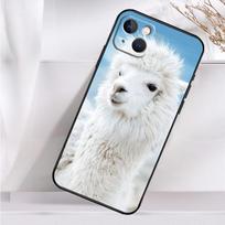 Mielas Alpakos Asilo Telefono Dėklas iPhone 14 13 12 11 16 15 Pro Max Plus Mini 7 8 X XR XS Max Minkštas Viršelis iPhone 11Pro MAX gray