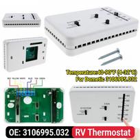 RV Termostatas Tik Vėsinimui/Krosnelei Kemperio RV Termostatas 12V DC Pakeičiamas Dometic 3106995.032 CHINA
